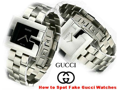 how to tell if fake gucci watch|Gucci knockoff watches.